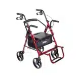Duet Transport Chair and Rollator with 8" Casters