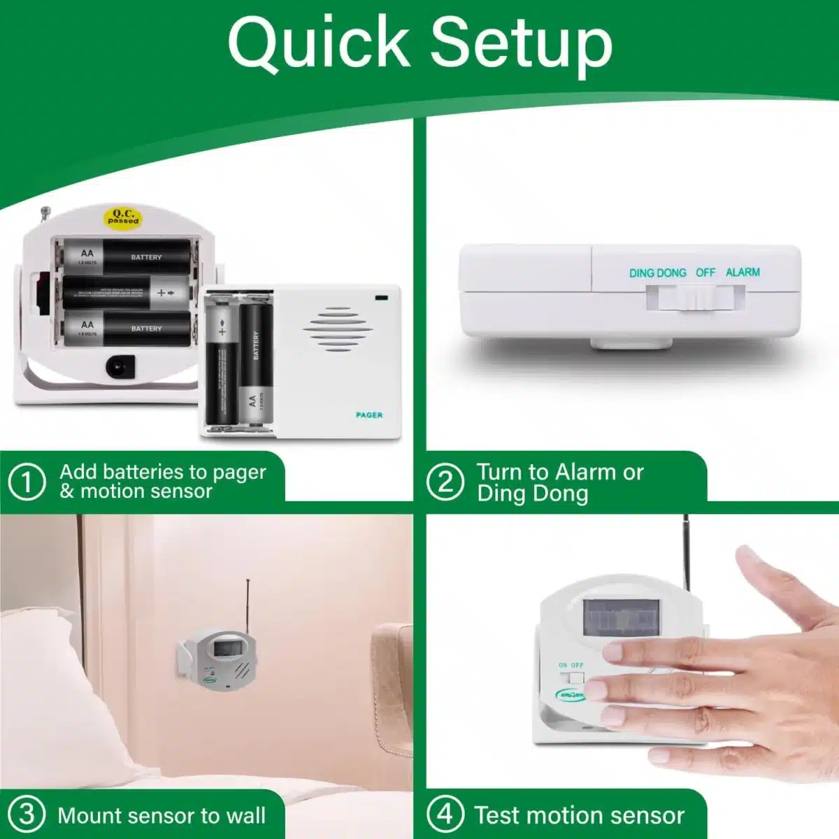 Motion Sensor & Caregiver Pager System - Image 2