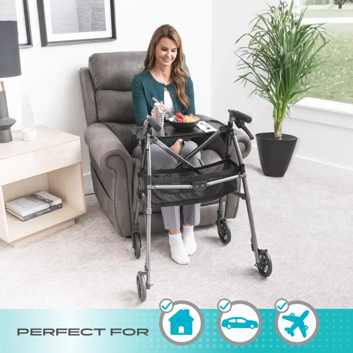 Stander Wonder Indoor Rollator - Image 4
