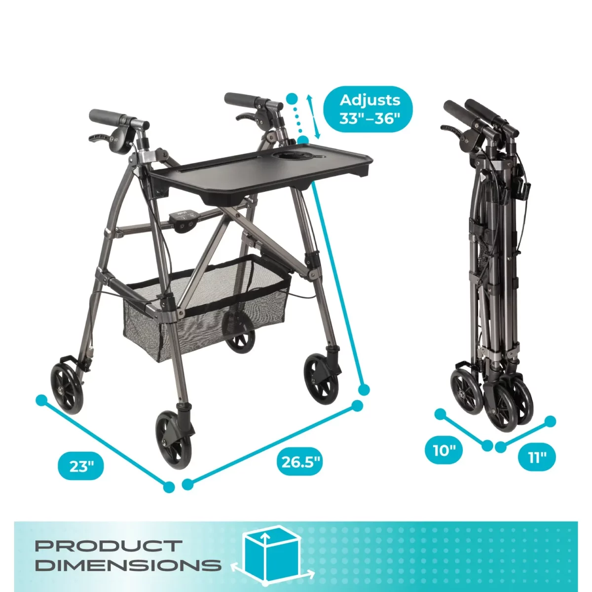 Stander Wonder Indoor Rollator - Image 10