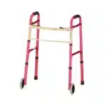 NOVA Folding Walker with 5" Wheels - Image 2