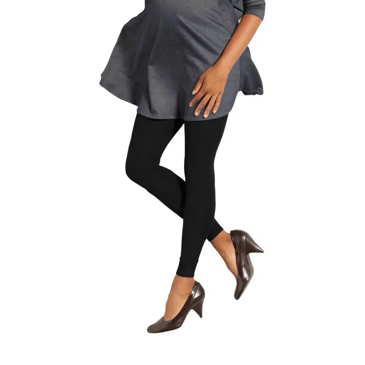 Therafirm Preggers 10-15 mmHg Maternity Leggings - Image 1