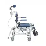 Tilting Aluminum Rehab Shower Chair Commode - Image 3