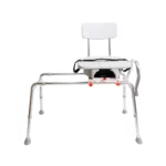 Eagle Health Swivel Sliding Transfer Bench with Cut-Out - Image 4