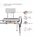 Eagle Health Swivel Sliding Transfer Bench - Image 5