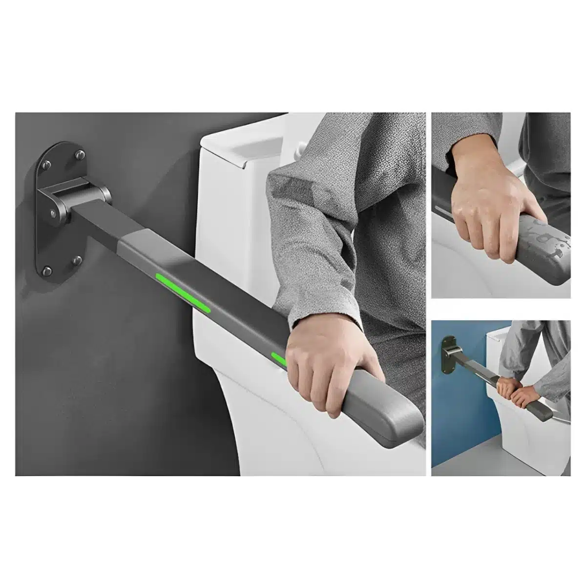 Flip-Up Bathroom Grab Bar - Image 5