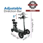 MS-3000 Folding Mobility Scooter - Image 4