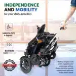 Glide Care G-5 Lightweight Folding Power Wheelchair - Image 5