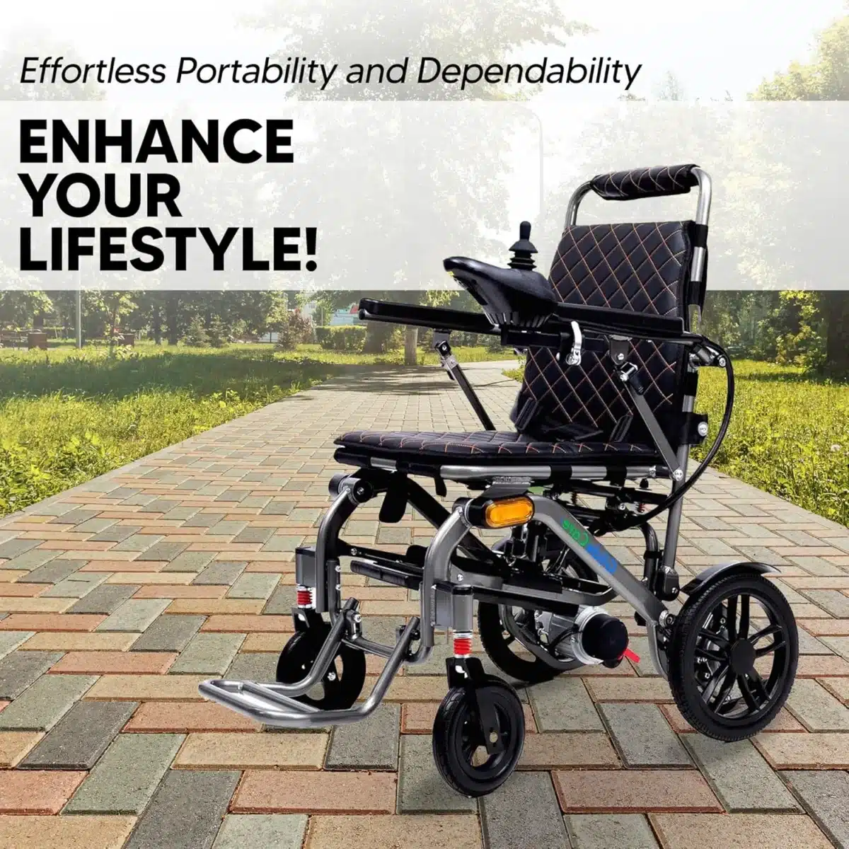 Glide Care G-5 Lightweight Folding Power Wheelchair - Image 8