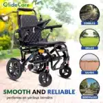 Glide Care G-5 Lightweight Folding Power Wheelchair - Image 9